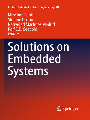 cover image of Solutions on Embedded Systems